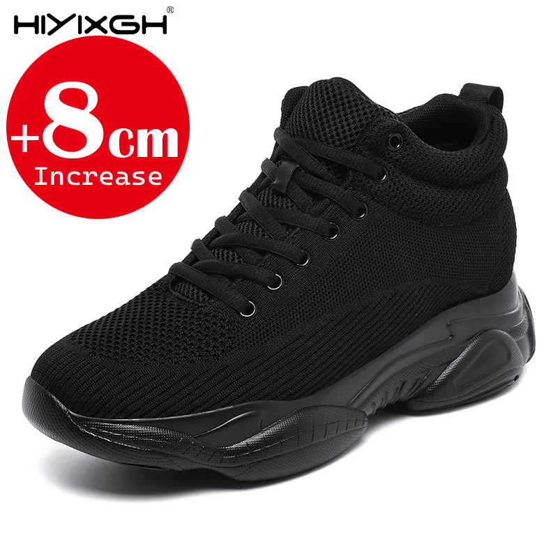 Men'S Shoes With Height Increase - Sepatu Sneakers Pria Wanita Penambah Tinggi