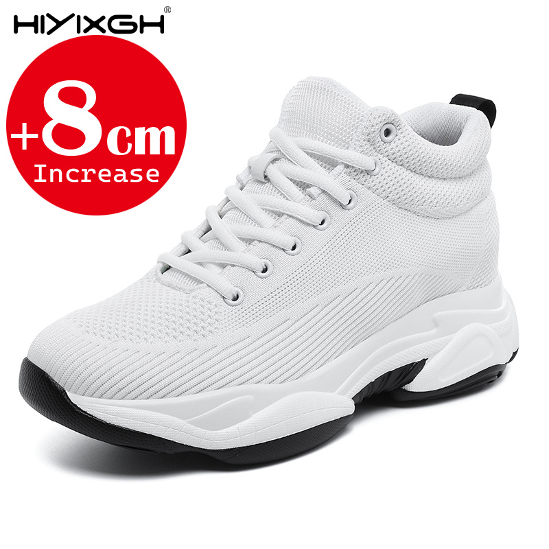 Sepatu Sneakers Pria Wanita Pe - Men'S Shoes With Height Increase ulasan dan harga