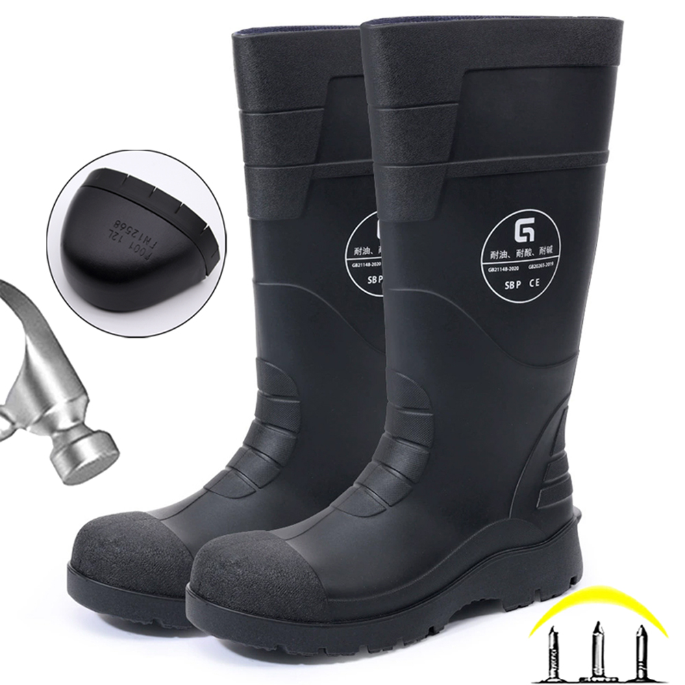 Sepatu Bot Tambang Pria Tahan  - Men'S Shoes Water Resistant ulasan dan harga