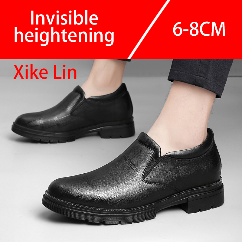 Sepatu Kulit Pria Kasual Desai - Men'S Shoes With Height Increase ulasan dan harga