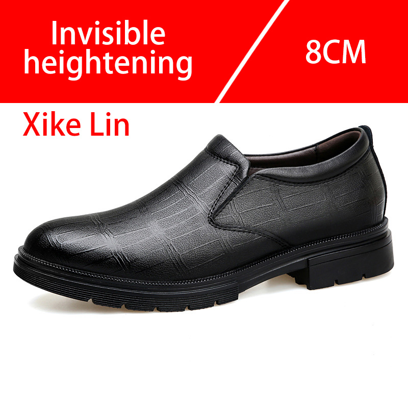 Sepatu Kulit Pria Kasual Desai - Men'S Shoes With Height Increase ulasan dan harga