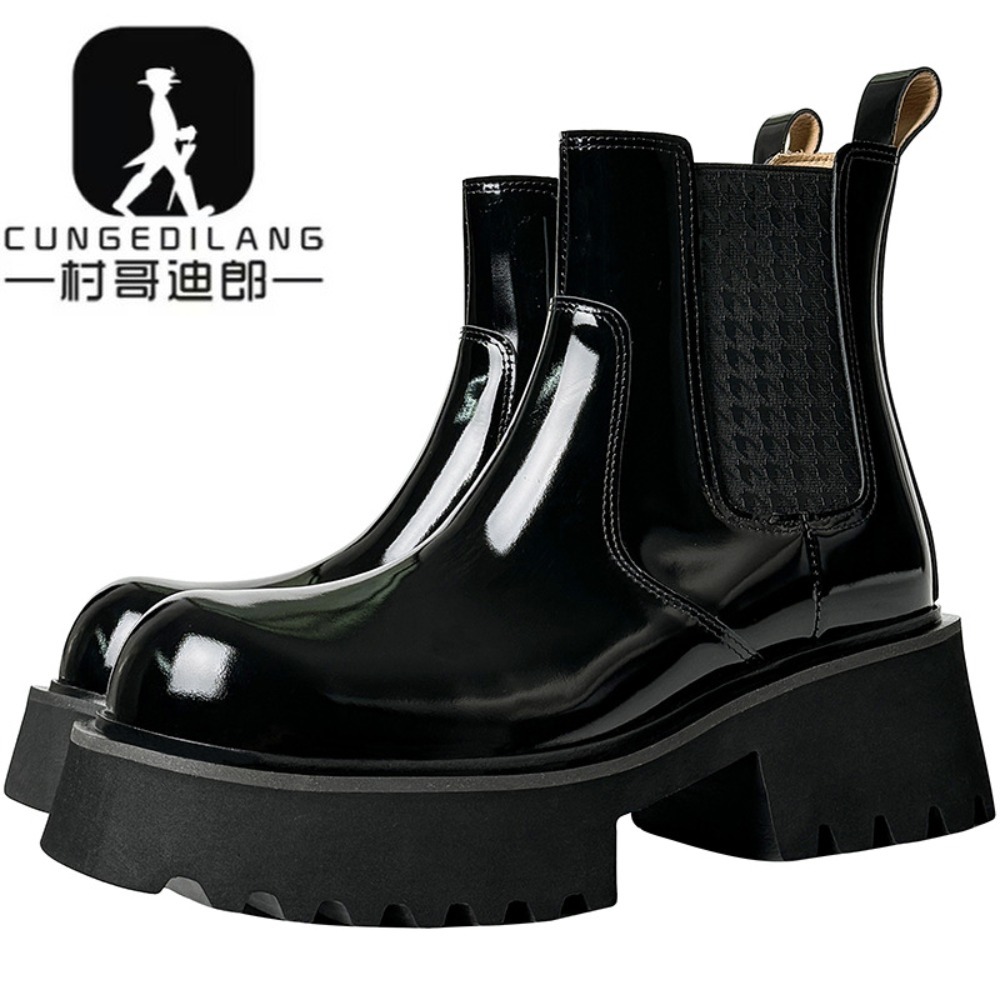 Sepatu Bot Chelsea Pria untuk  - Men'S Shoes With Height Increase ulasan dan harga