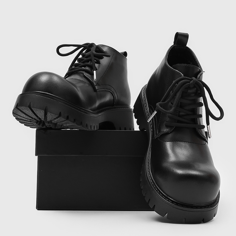 Sepatu derby model baru untuk  - Men'S Shoes With Height Increase ulasan dan harga