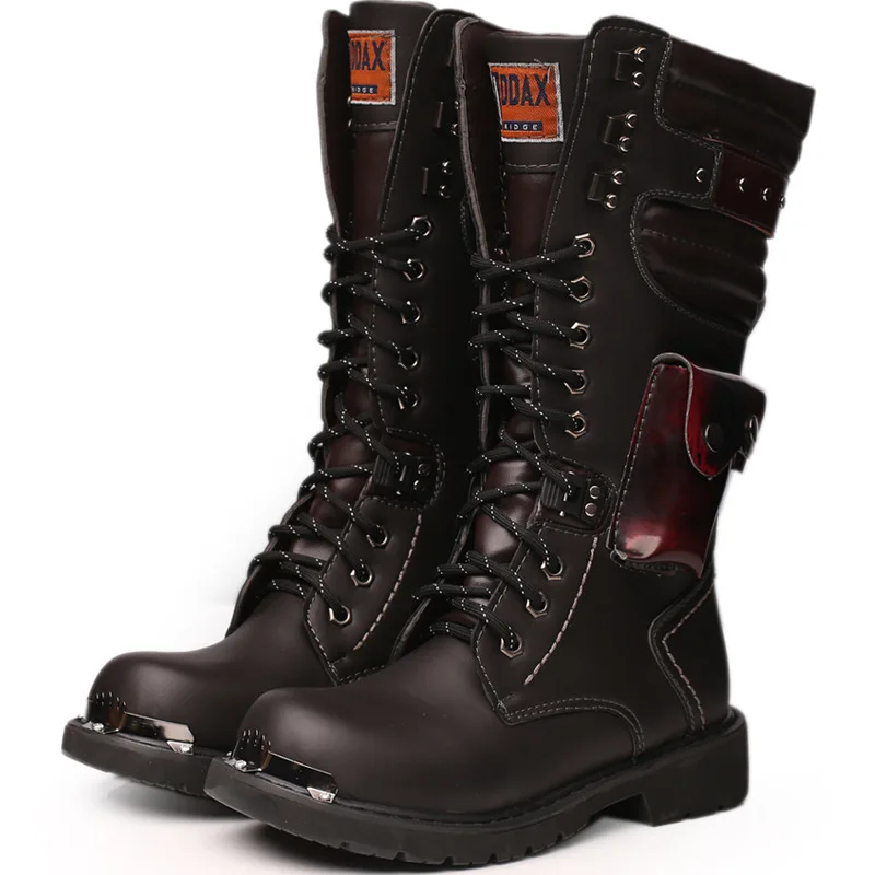 Sepatu Bot Kulit Setinggi Lutu - Men'S Shoes Hoka Sale ulasan dan harga